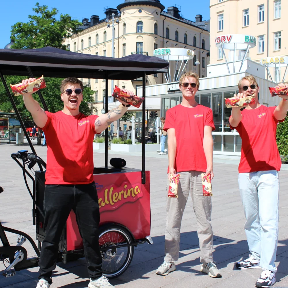 eventpersonal för ballerina kakor