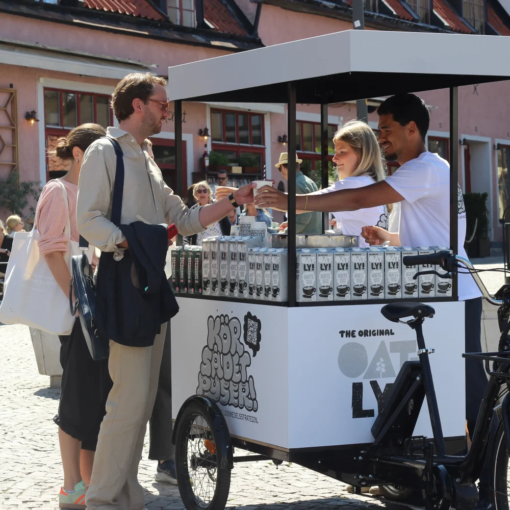 Aktivera ert varumärke med eventfordon